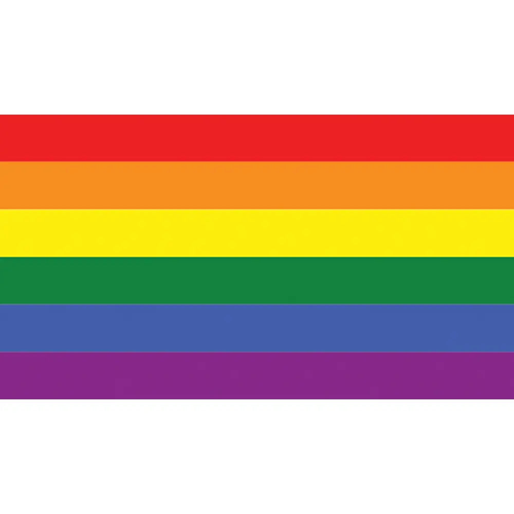 lgbt rainbow corflute poster