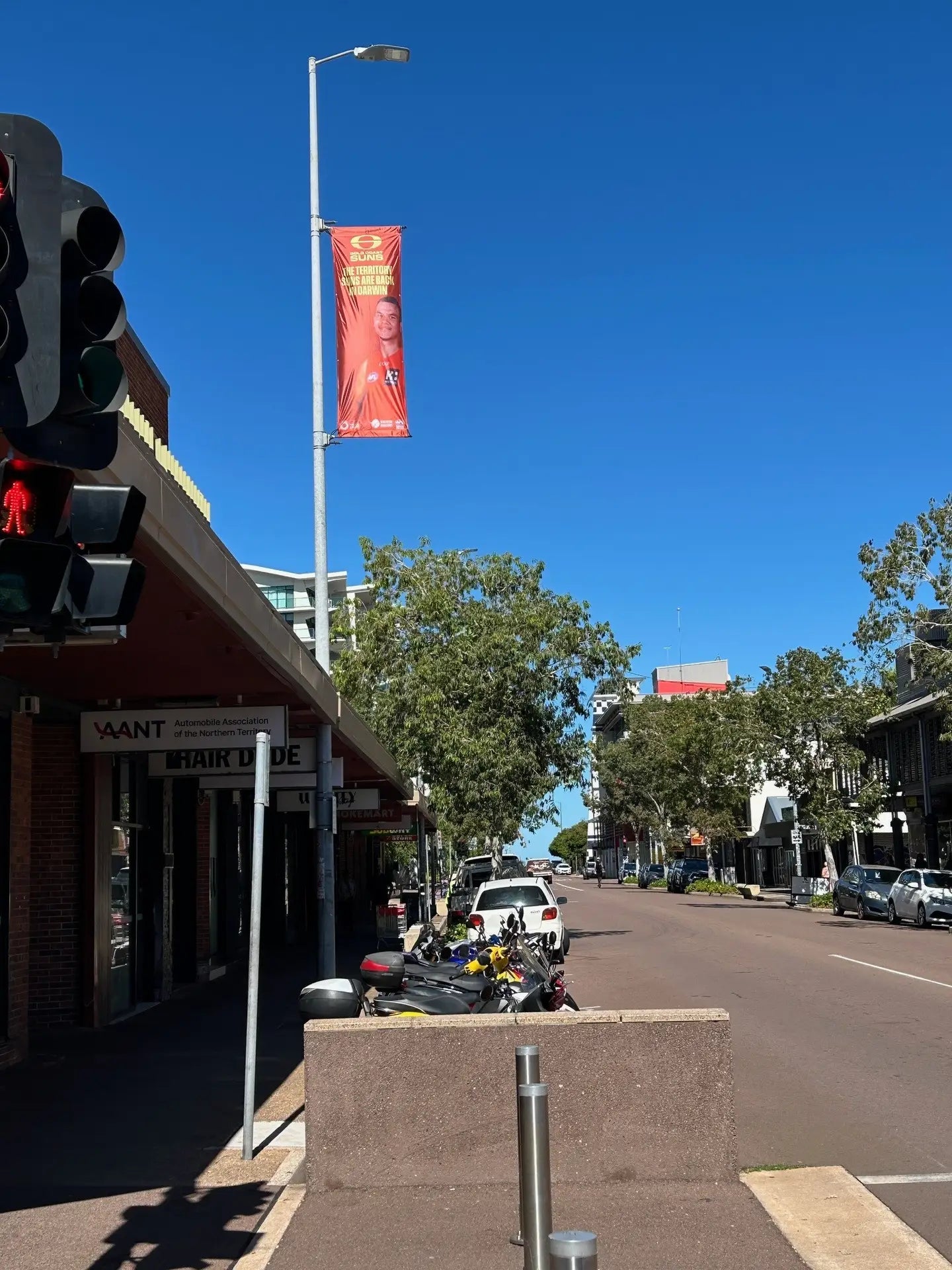 outdoor fabric banner