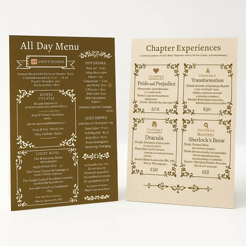 pigeon holemenu cafe