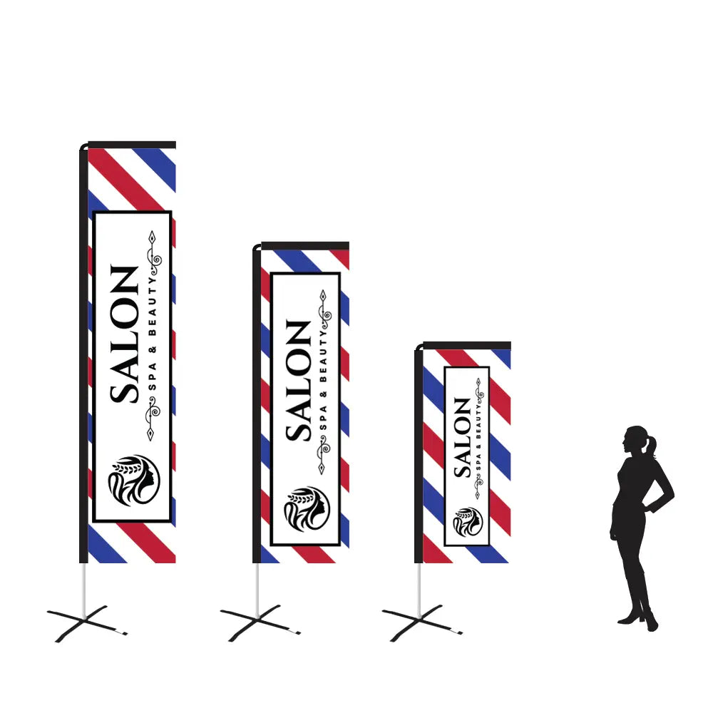 salon blue white red rectangle flag new