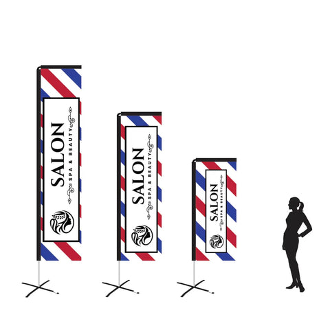 salon blue white red rectangle flag new