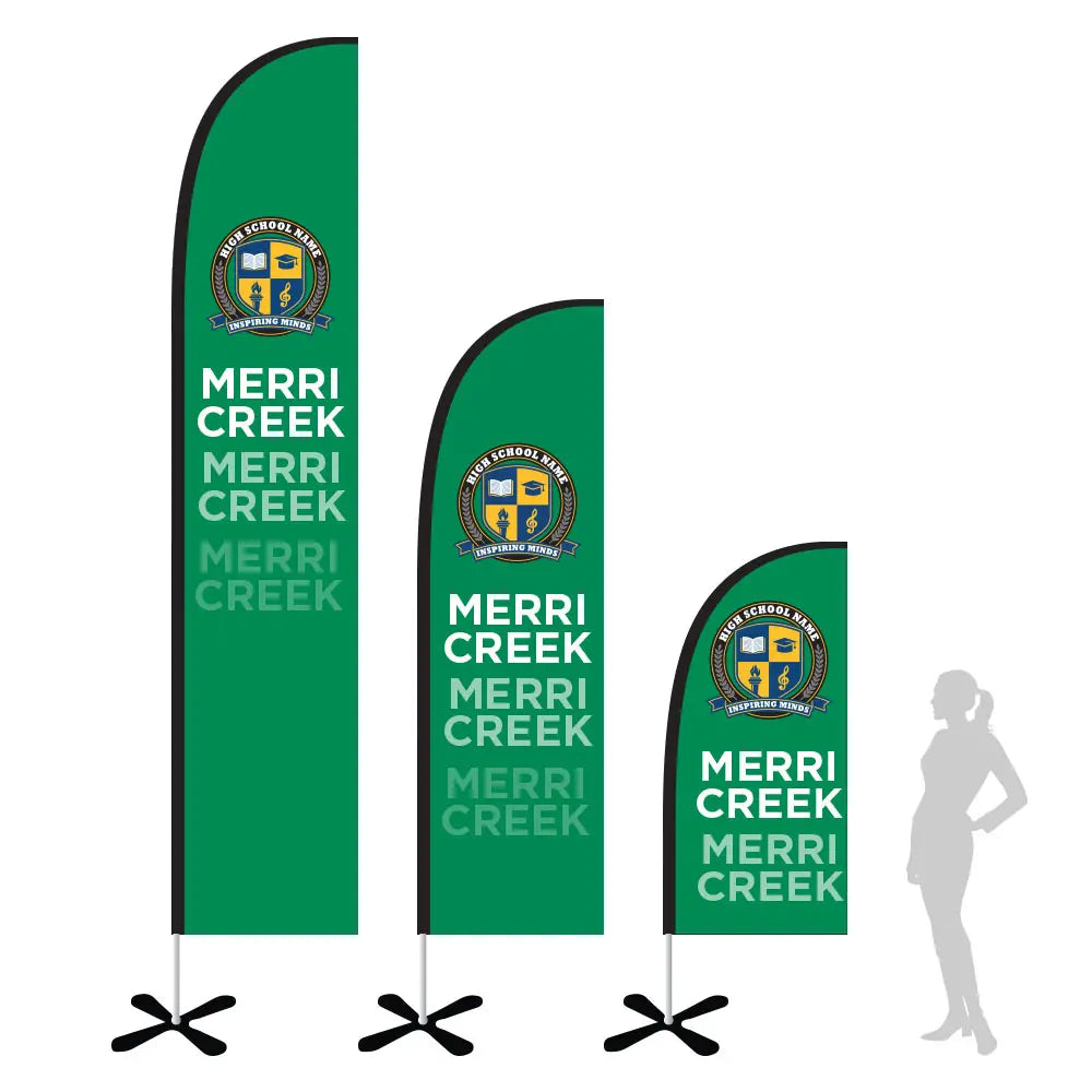 school feather green