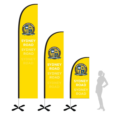 school feather yellow