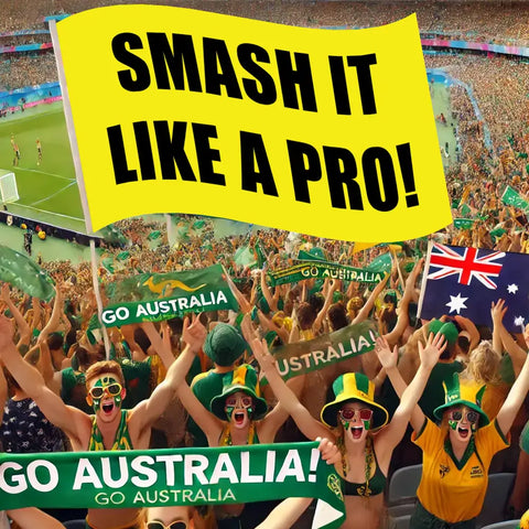 smash it like a pro sporting flag