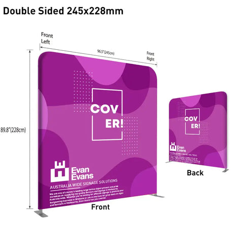 straightline media wall image small double sided