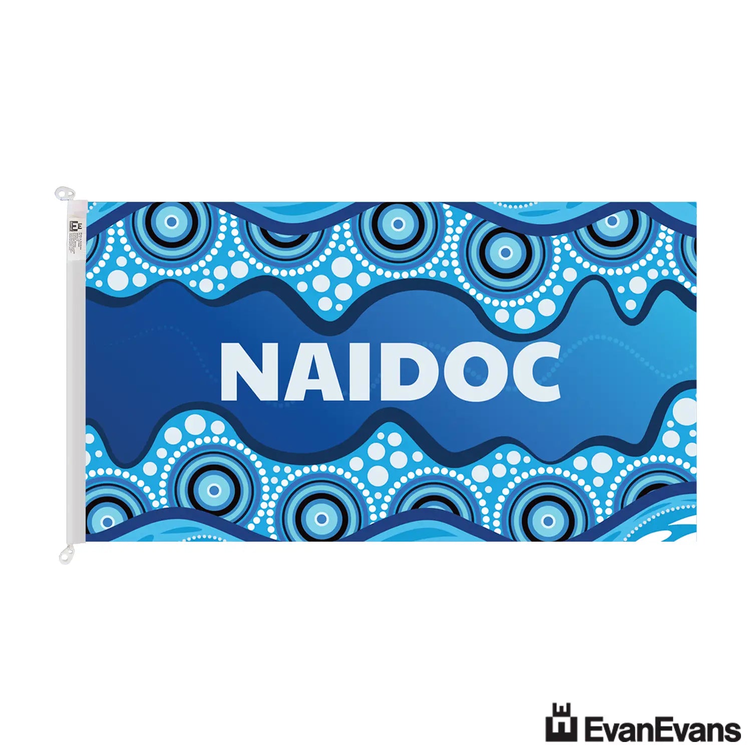 trilobal header with loop naidoc flag in blue
